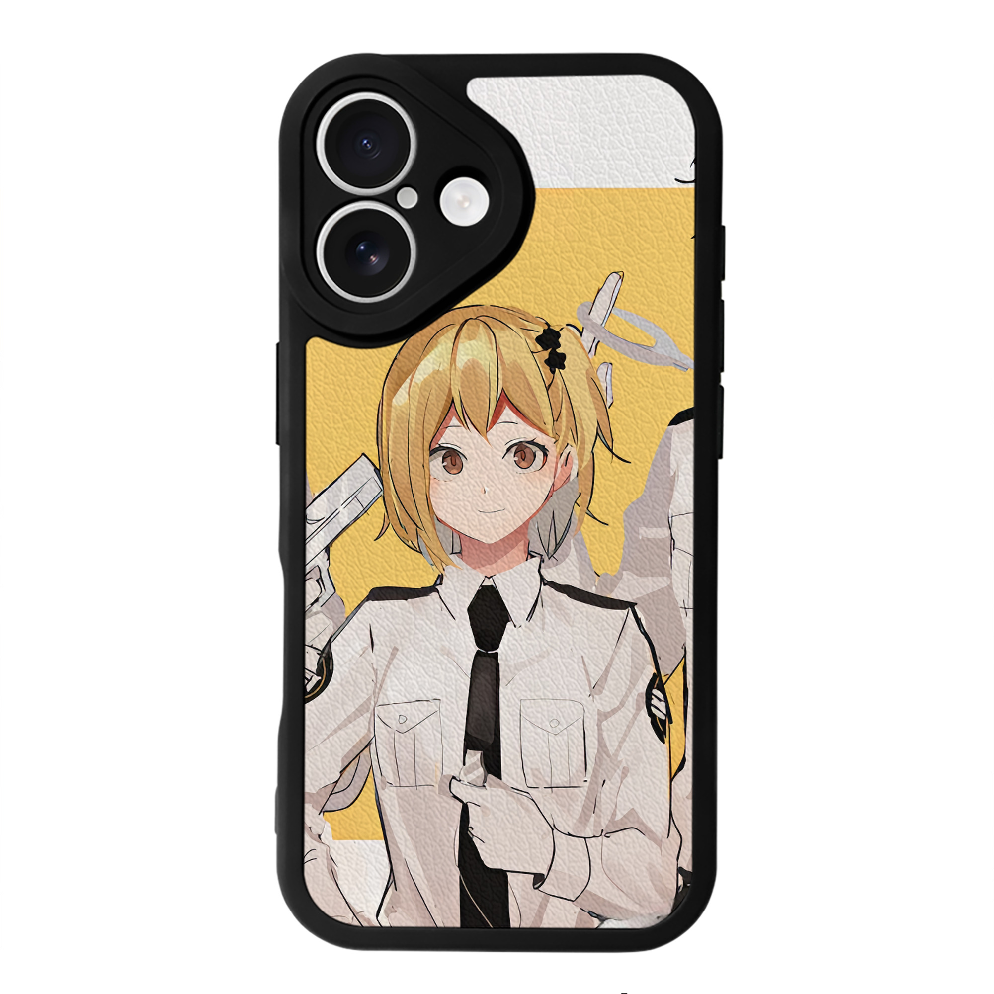 （画像用） ハイキュー!! Haikyu!! 【iPhone 16シリーズ対応】シリコンスマホケース（レザー調） 材質：シリコン
